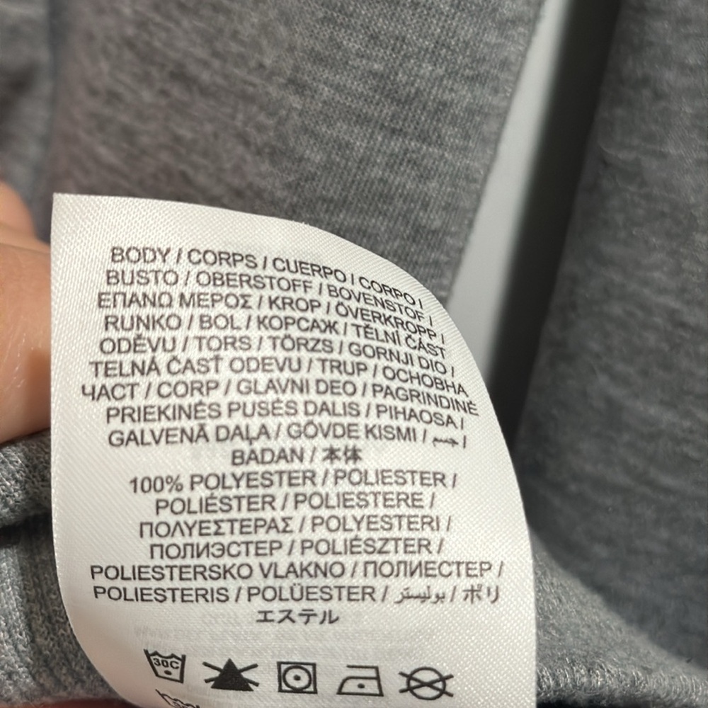 Hurley Zip Up Jacket - Gray‎ - Size Large - Picture 4 of 7
